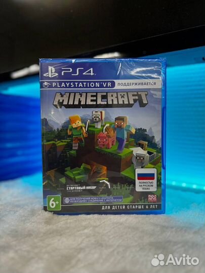 Minecraft PS4 / PS5 Русс. Версия (Новый, В Пленке)