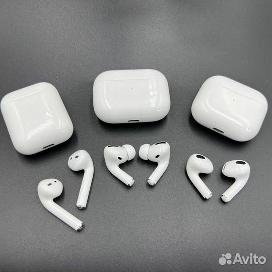 AirPods левый, правый, кейс 2 / 3 / Pro оригинал