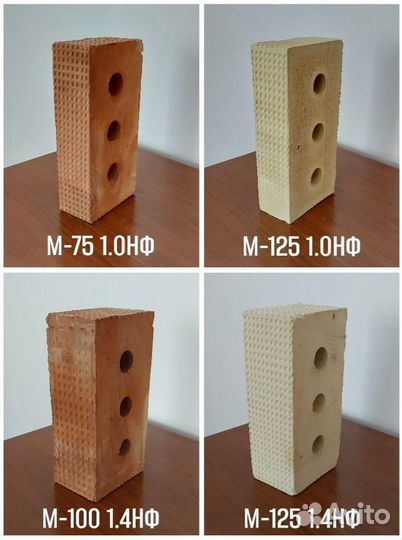 Кирпич рядовой светлый одинарный