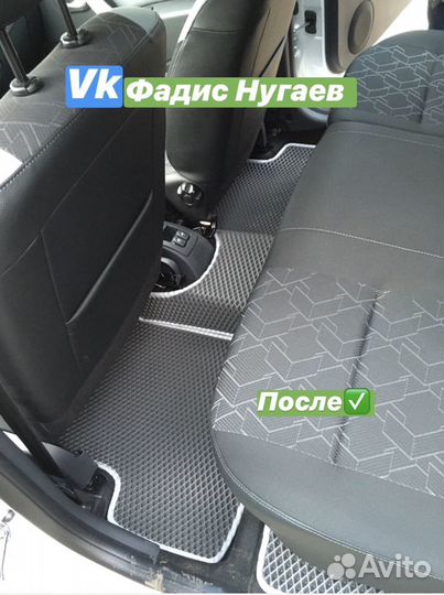 Автомобильные коврики эва на LADA Largus