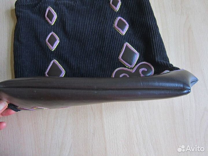 Сумка женская вельвет вельветовая СССР фабричная