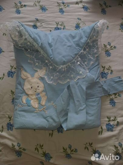 Конверт на выписку для мальчика осень зима