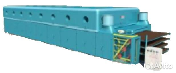 Термомасляная линия сушки и сортировки шпона (4 эт