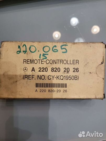 Пульт a2208202026 command Mercedes-Benz