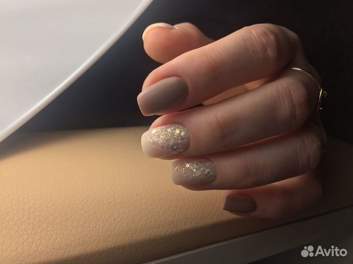 Маникюр, гель лак, укрепление, наращивание