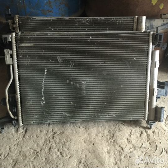 Радиатор кондиционера Шевроле Авео Т300