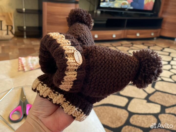 Шапка для собаки мелкой породы