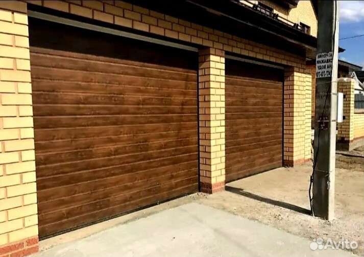 Секционные гаражные ворота 2500*2800