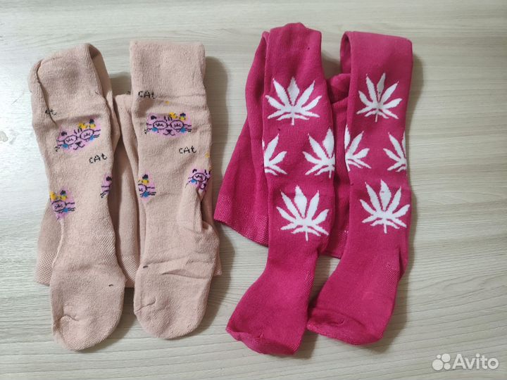 Махровые колготки