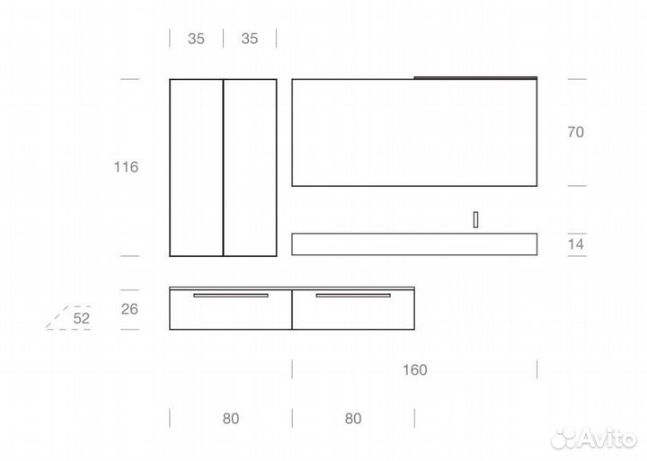 Мебель для ванной