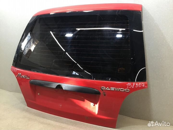 Дверь багажника со стеклом, Daewoo Matiz 2001 9657