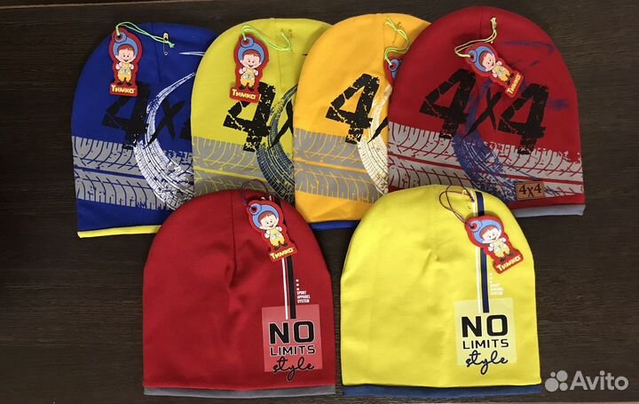 Новые шапочки для мальчика по 100 p