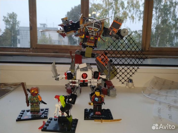 Lego ninjago Спасение Механоида 70592