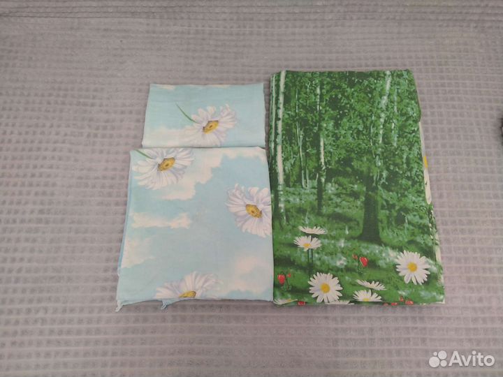 Постельное белье полуторка хлопок бу