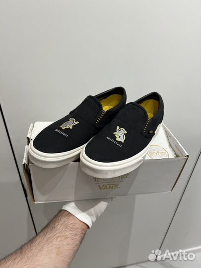 Vans Harry Potter Hufflepuff слипоны оригинал