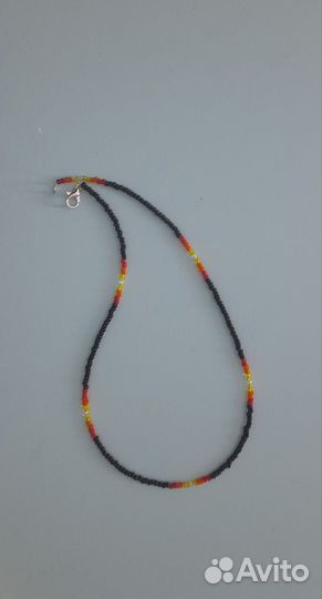 Чокер из бисера