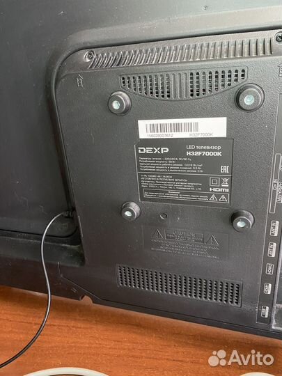 Телевизор Dexp 32 дюйма без SMART