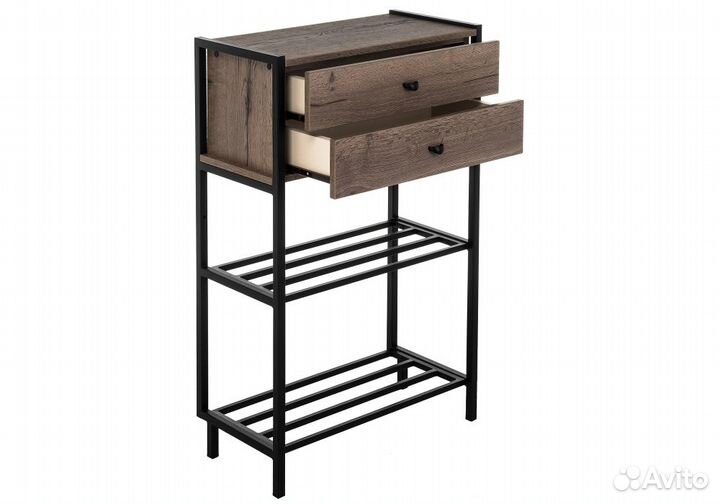 Корпусная мебель Диана дуб велингтон - черный мато