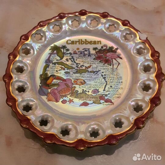 2 Настенные тарелки из разных стран