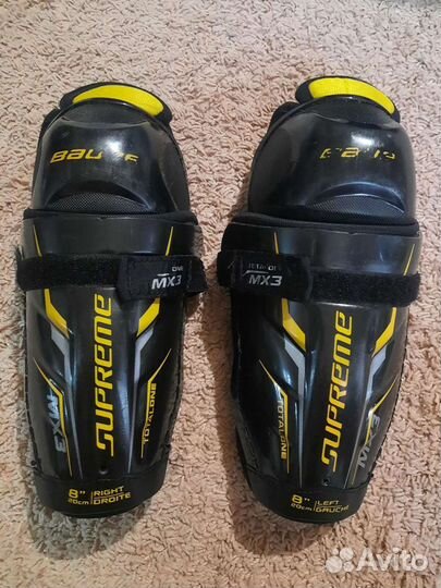 Щитки хоккейные