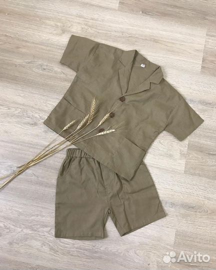 Детский Костюм из льна