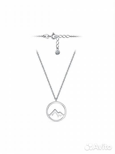 Колье серебро 925