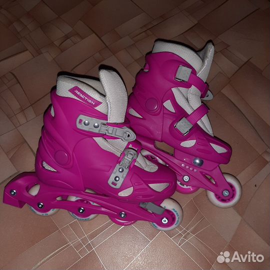 Роликовые коньки детские раздвижные