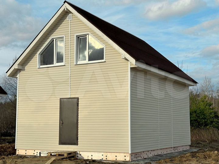 Дом 85,7 м² на участке 6,3 сот.