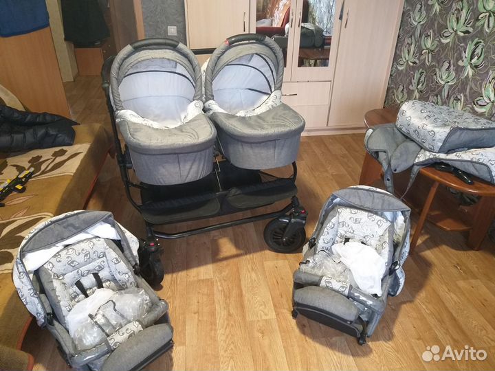 Прогулочная коляска зимняя бу