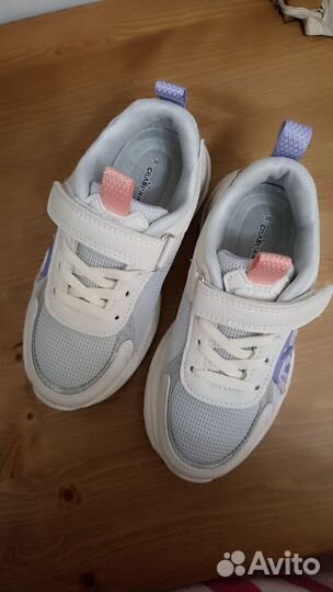 Кроссовки для девочки 30 размер светящиеся