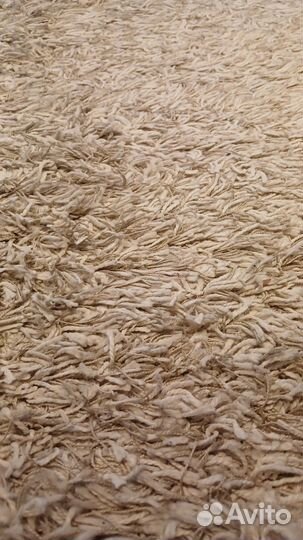 Ковер с длинным ворсом бу