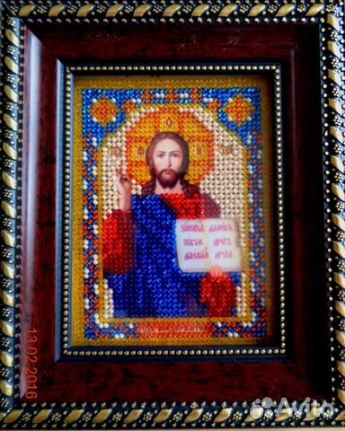 Иконы вышитые бисером