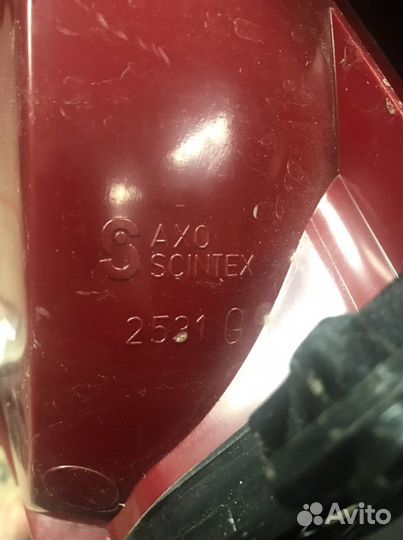 Фонарь задний Пежо 206 Хетчбек