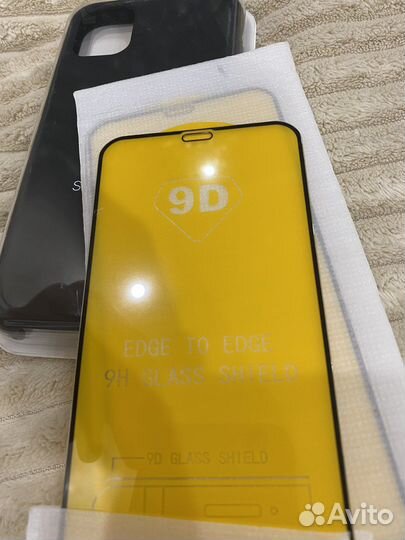 Чехол для iPhone 11, защитное стекло