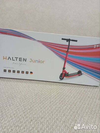 Hoвый Электросамокат Halten Junior оранжевый