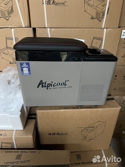 Автохолодильник подлокотник Alpicool Cf15 15л