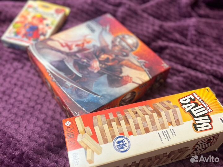 Настольные игры Берсерк, Свинтус, Падающая Башня