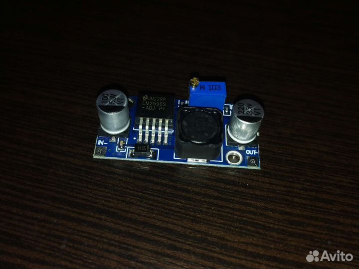 Плата понижающий с 50 в до 3.7 в