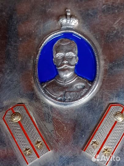 Портсигар серебро 84 проба