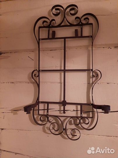 Рама для зеркала старинная железная