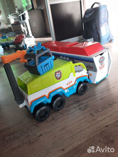 Автовоз Щенячий патруль Вездеход Джунгли