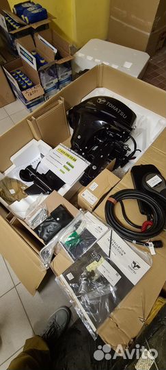 Новый Tohatsu 9.9-20 eps дистанция стартер