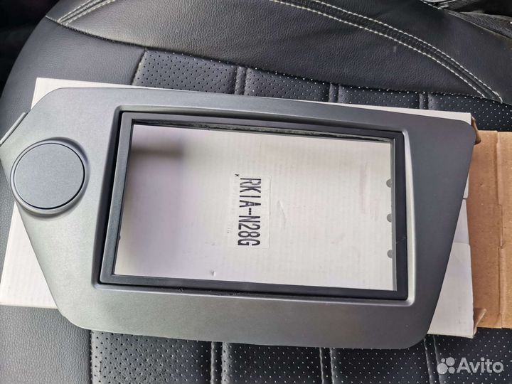 Рамка для 2 din магнитолы kia rio 3