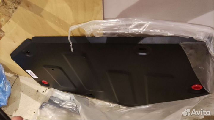 Защита броня бензобака шкода кодиак