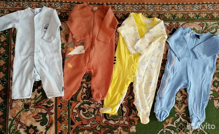 Детские вещи пакетом на мальчика от 3 до 6 месяцев