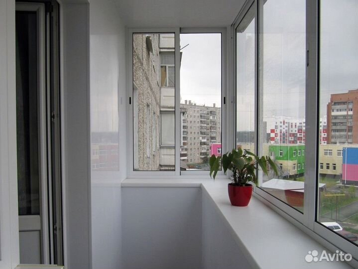 Остекление балконов / Рассрочка