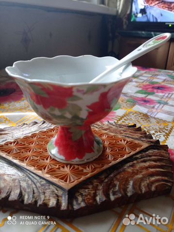 Креманка с ложечкой