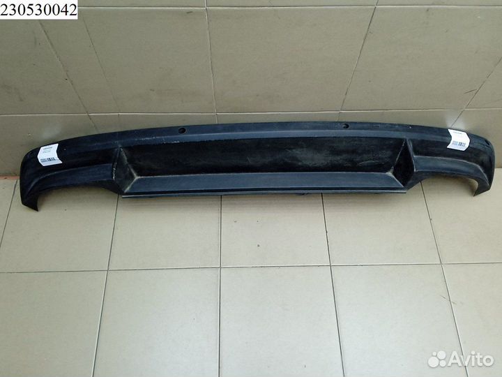 Юбка заднего бампера Skoda Octavia A7