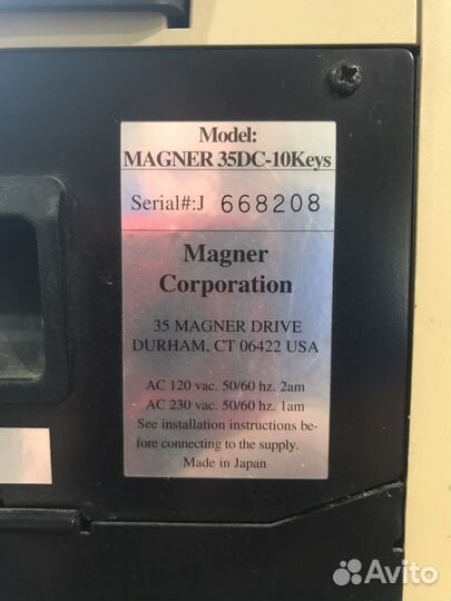 Magner 35dc-10keys