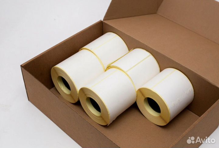 Термоэтикетки 75 х 120 (Эко)